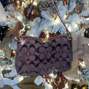 Coach Mini-purse/wristlet